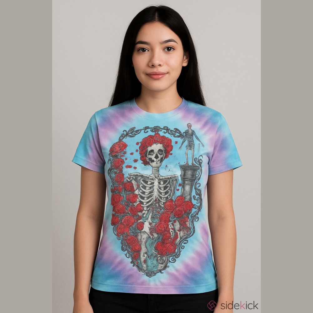Liquid Blue Grateful Dead 30th Anniversary Tee XS  - Blue, Pink, Purple